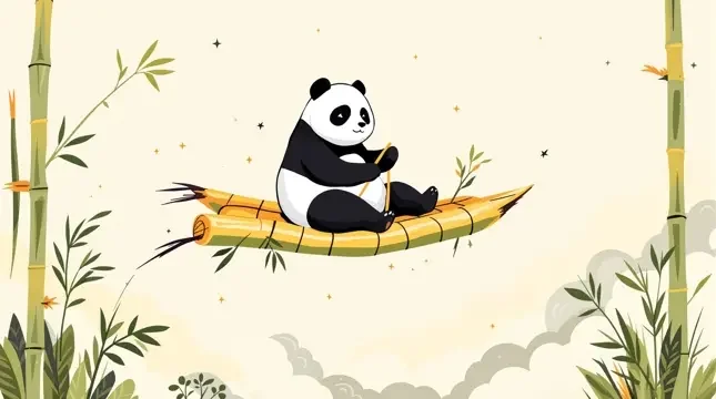 会飞的竹筏 - 多多影视 影片封面